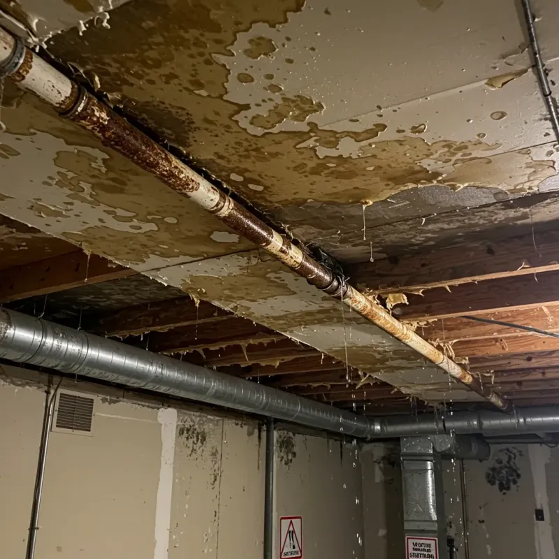 Ceiling Water Damage Repair in Lunenburg, VT