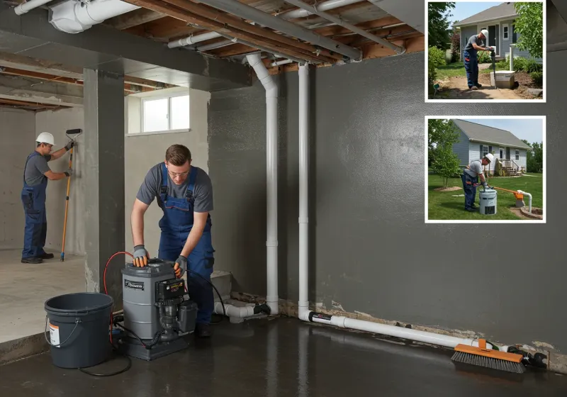 Basement Waterproofing and Flood Prevention process in Lunenburg, VT